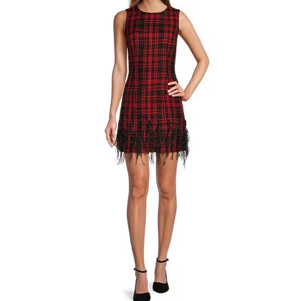 Antonio Melani Multi Tweed Dress
